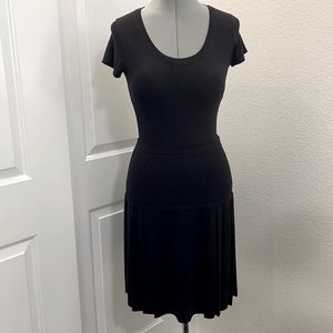 Rafaella Wool Blend Knit Pleated Skirt